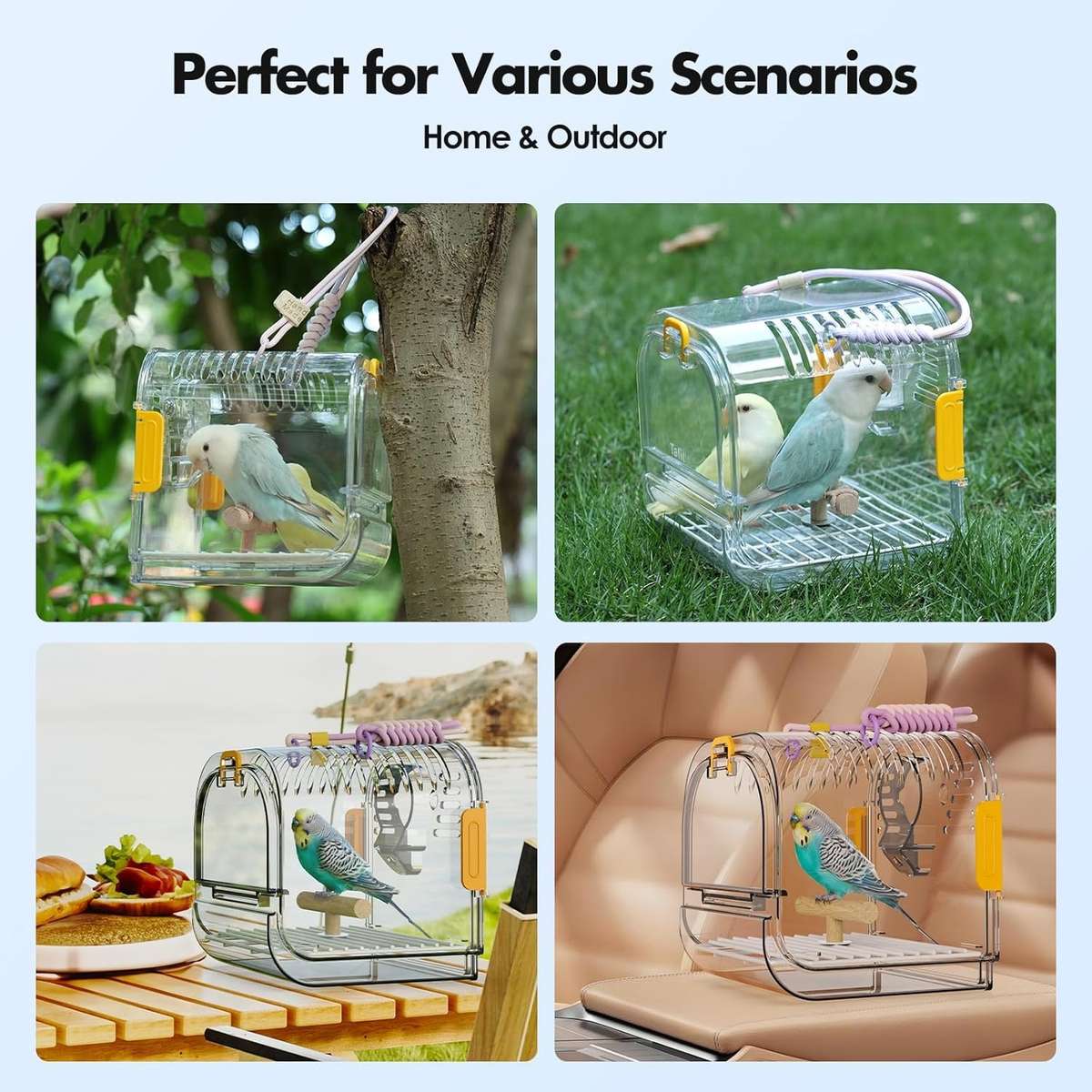 Birdcage Color Yellow Quantity5Pcs