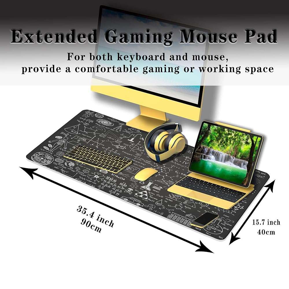 Mouse Pad Size 59.94X29.97Cm