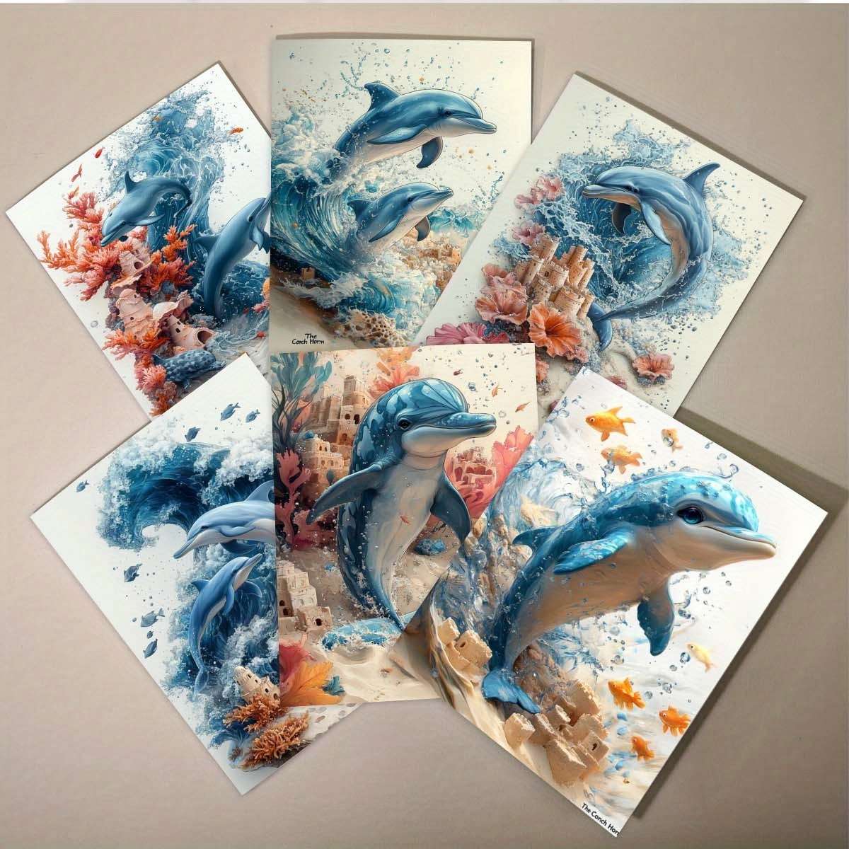 Greeting Cards Quantity 6Pcs