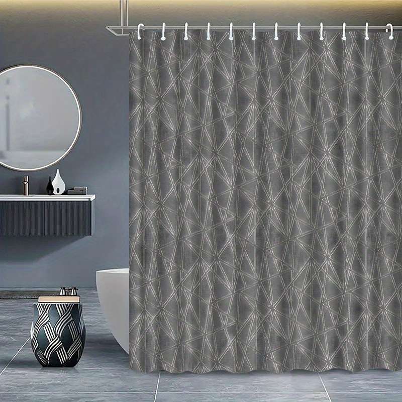 Waterproof Shower Curtain Size 70.87*70.87In180*180Cm