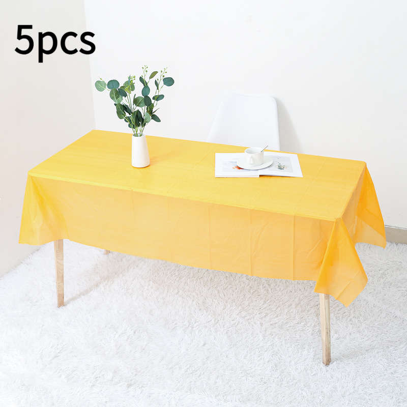 Christmas Tablecloth Color White Quantity 5Pcs