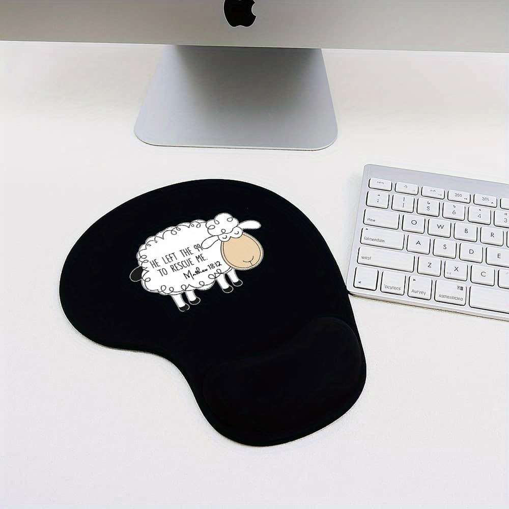 Sleek WearResistant Christian Faith Mouse With Left For Home Studio Black