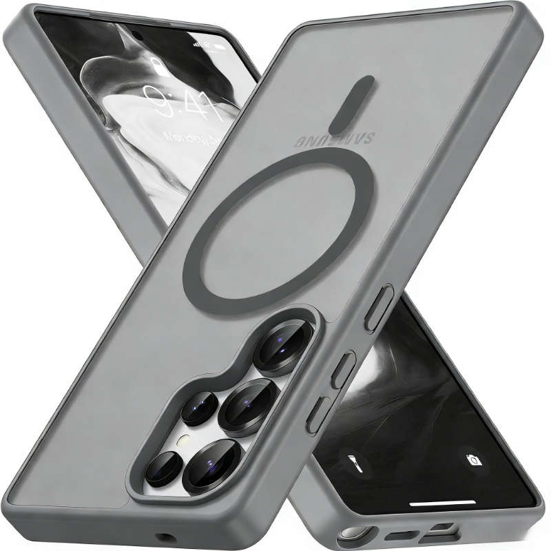 Phone Case Grey Compatible Model Galaxy S24