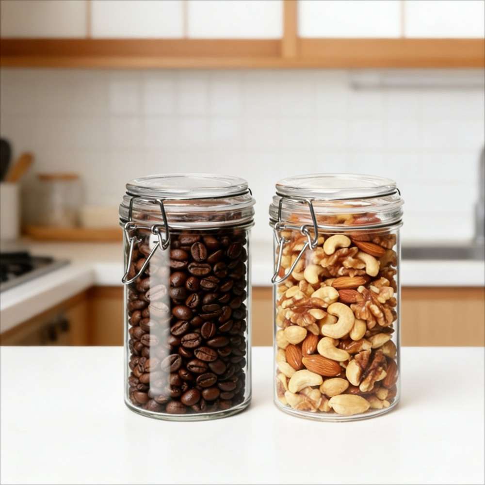 Sealed Jar Quantity 2Pcs Capacity500Ml17Floz