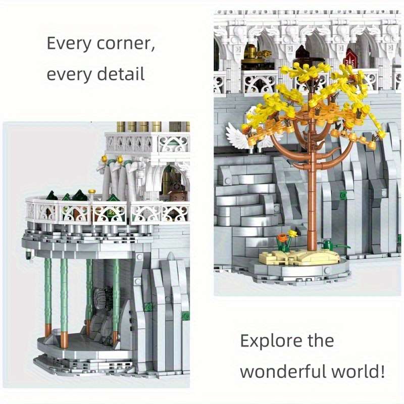 3D Building Model Puzzle Set Model Bk 33244