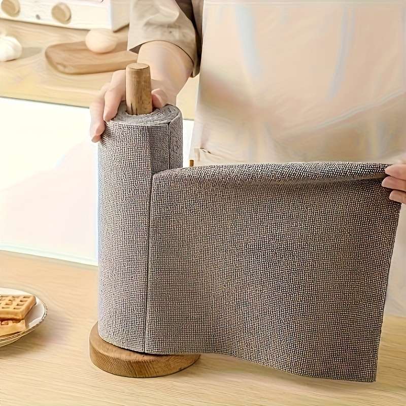 Rag Color 3 Rolls  Gray  Light Green  Printed Coffee Cup