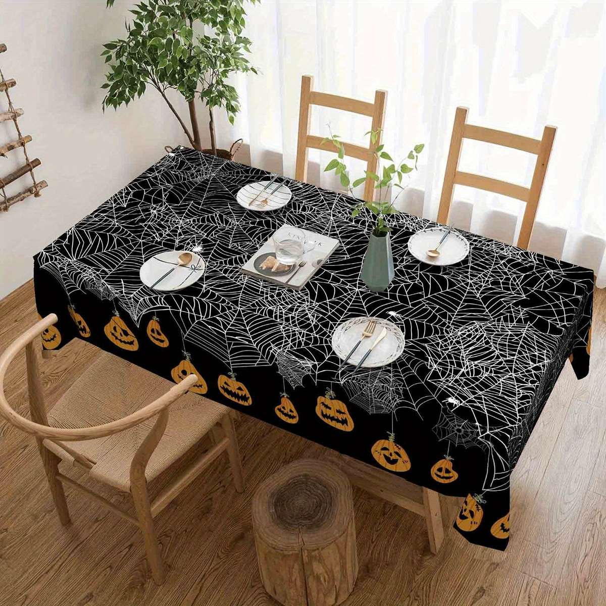 Halloween tablecloth decoration size 150x150cm