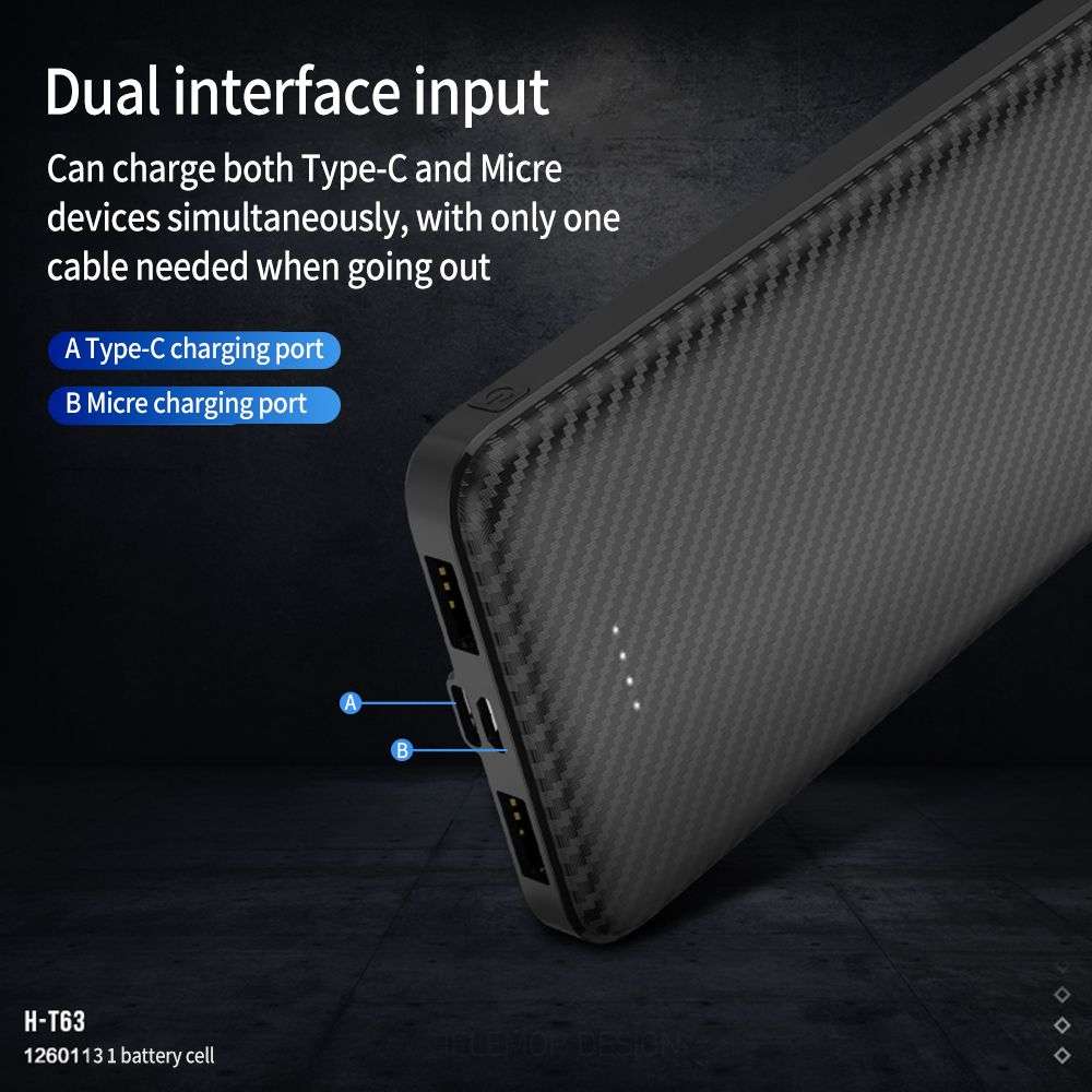 Power Bank Color Black