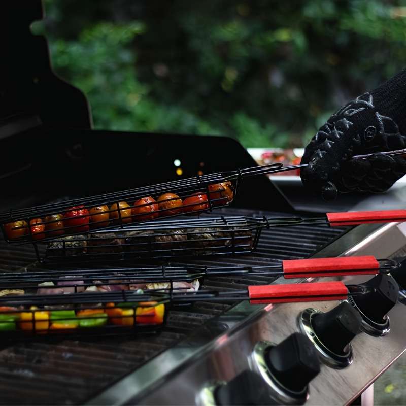 Grilling Net Quantity Red 2Pcs
