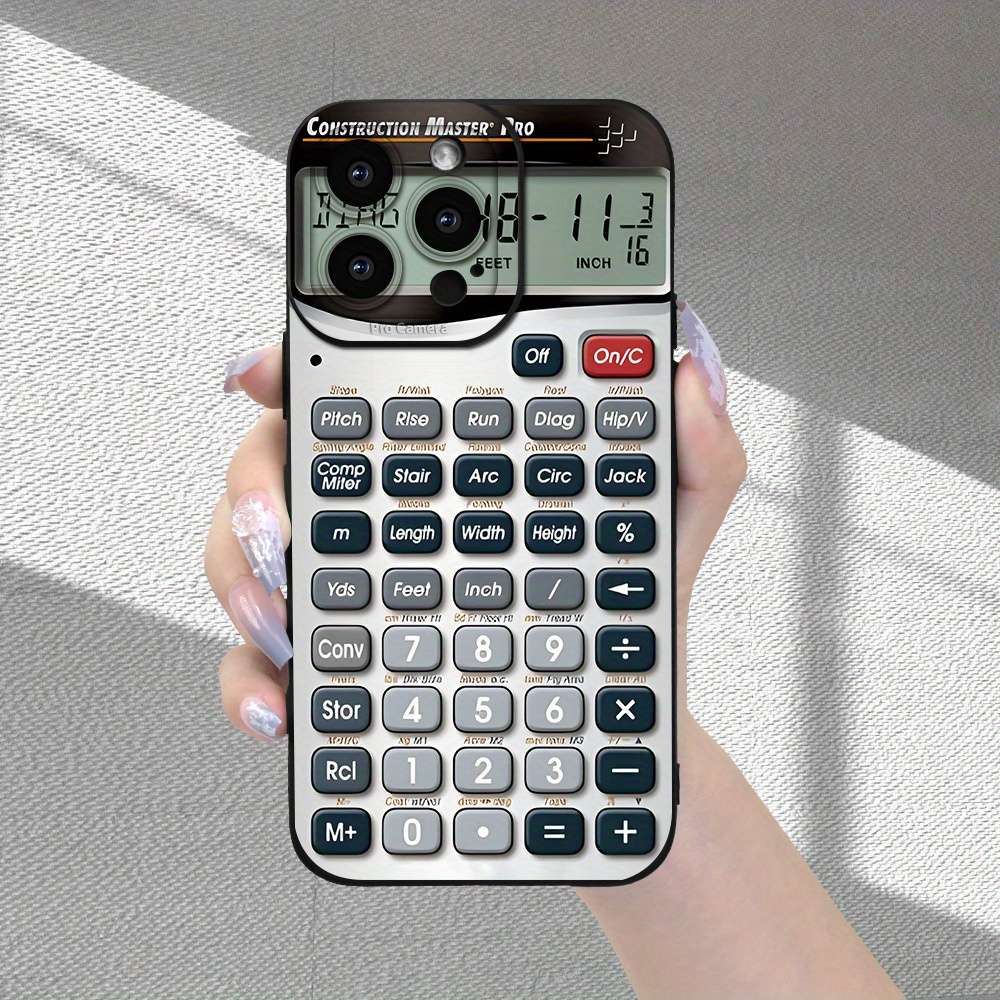 1Pc Black For iPhone 16 Pro Max Phone Case Phone Cover