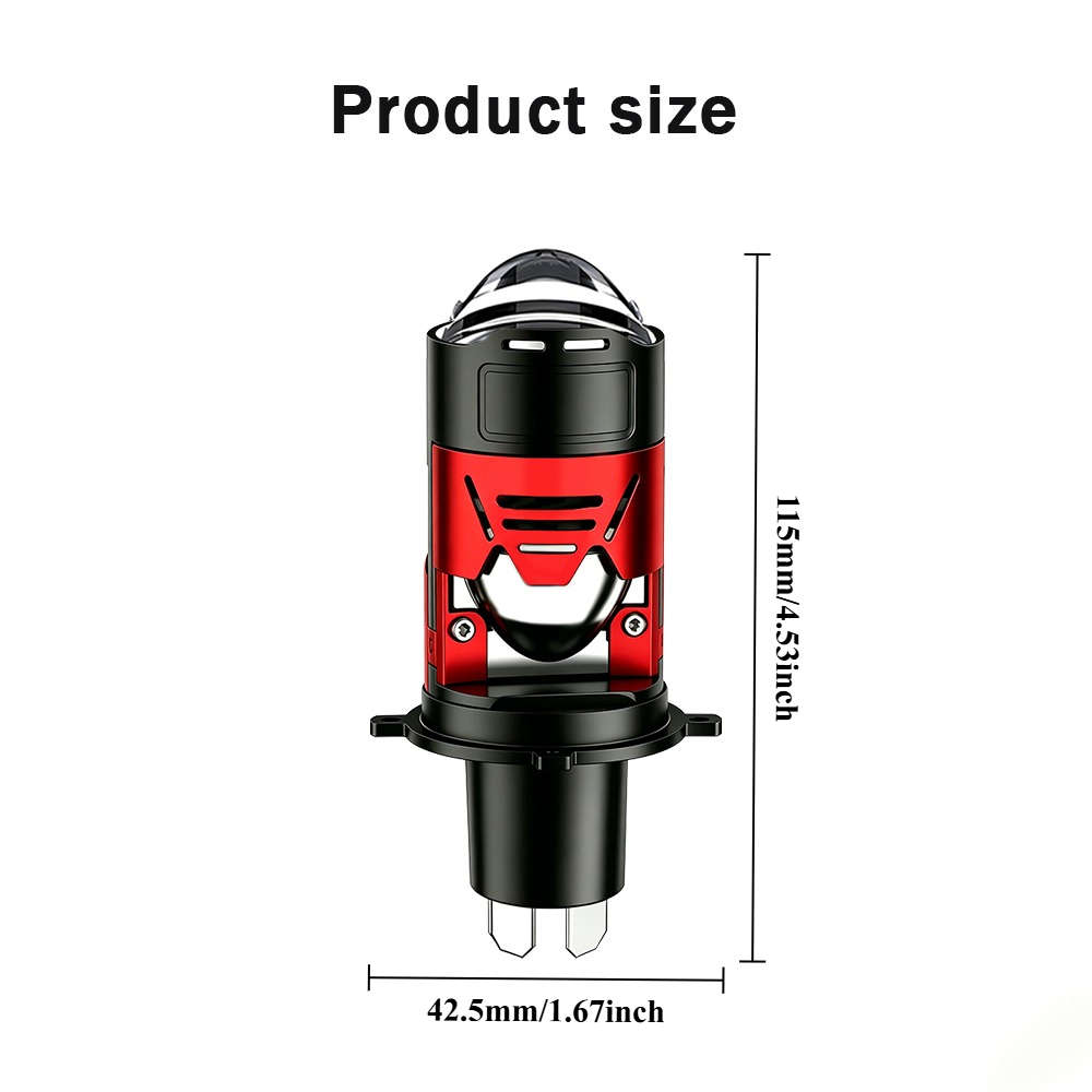 Car Lights Color 2Pcs H4
