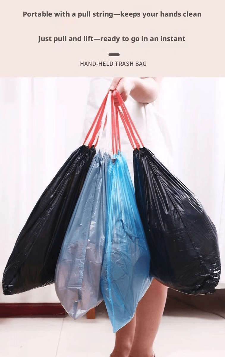 Trash Bagyellow Red Pull 1 Roll100 Pcs