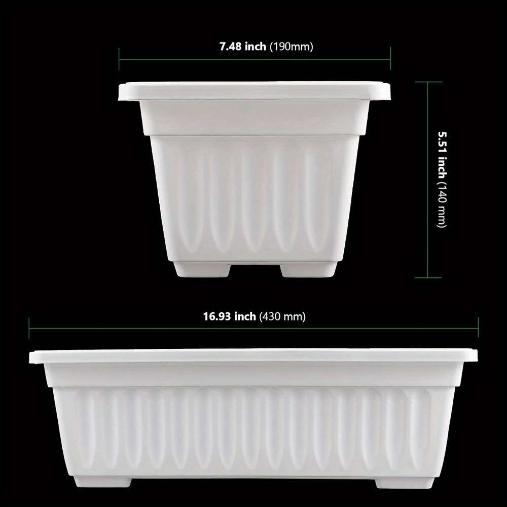 Flowerpot Color White Quantity6Pcs