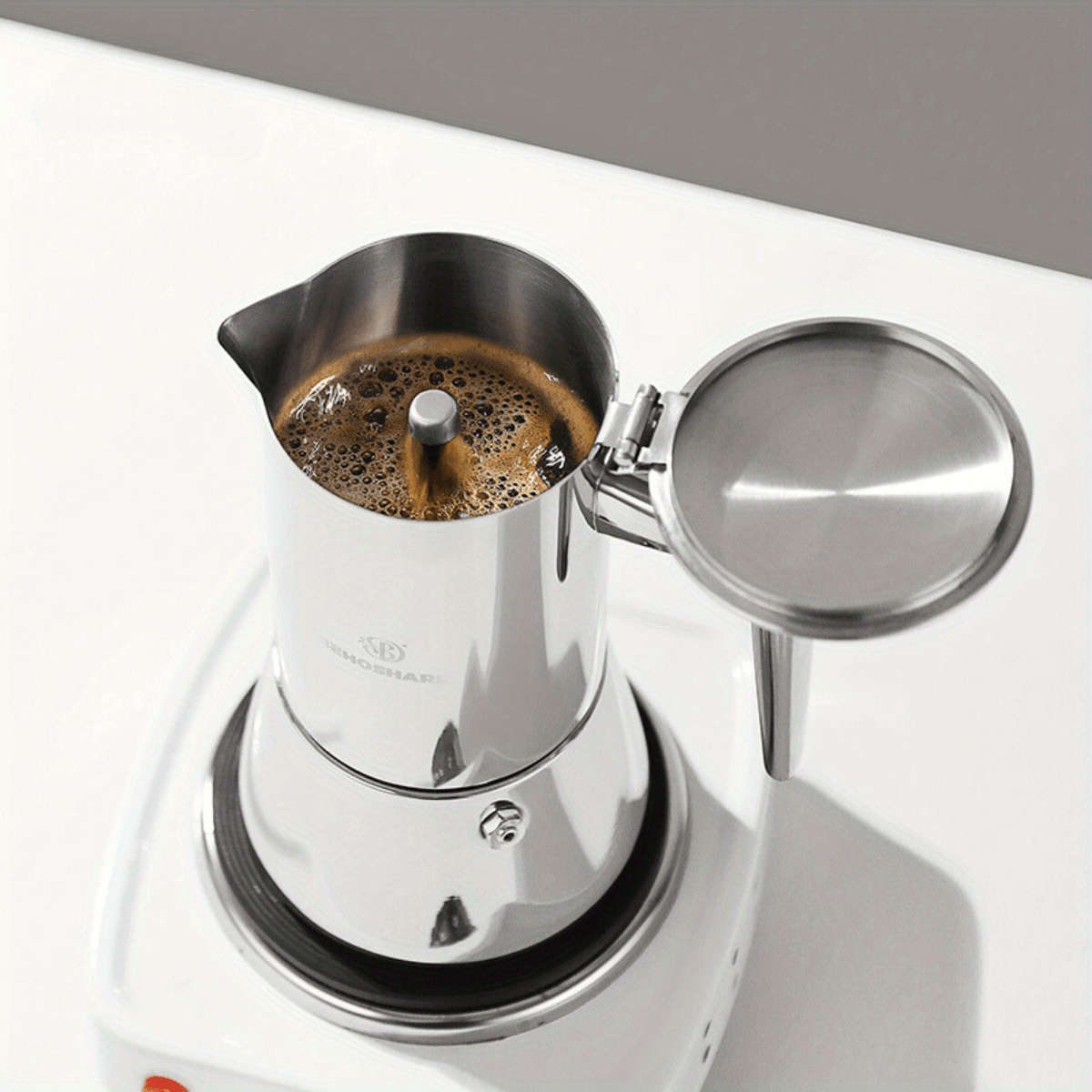 Coffee Machine Color Silvery Capacity6 Cups300Ml10Oz