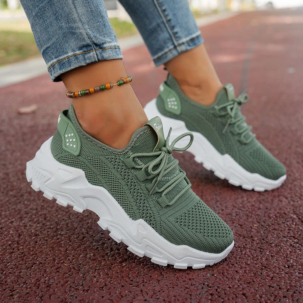 Women S Sneakers Color White Sizeuk 7.5