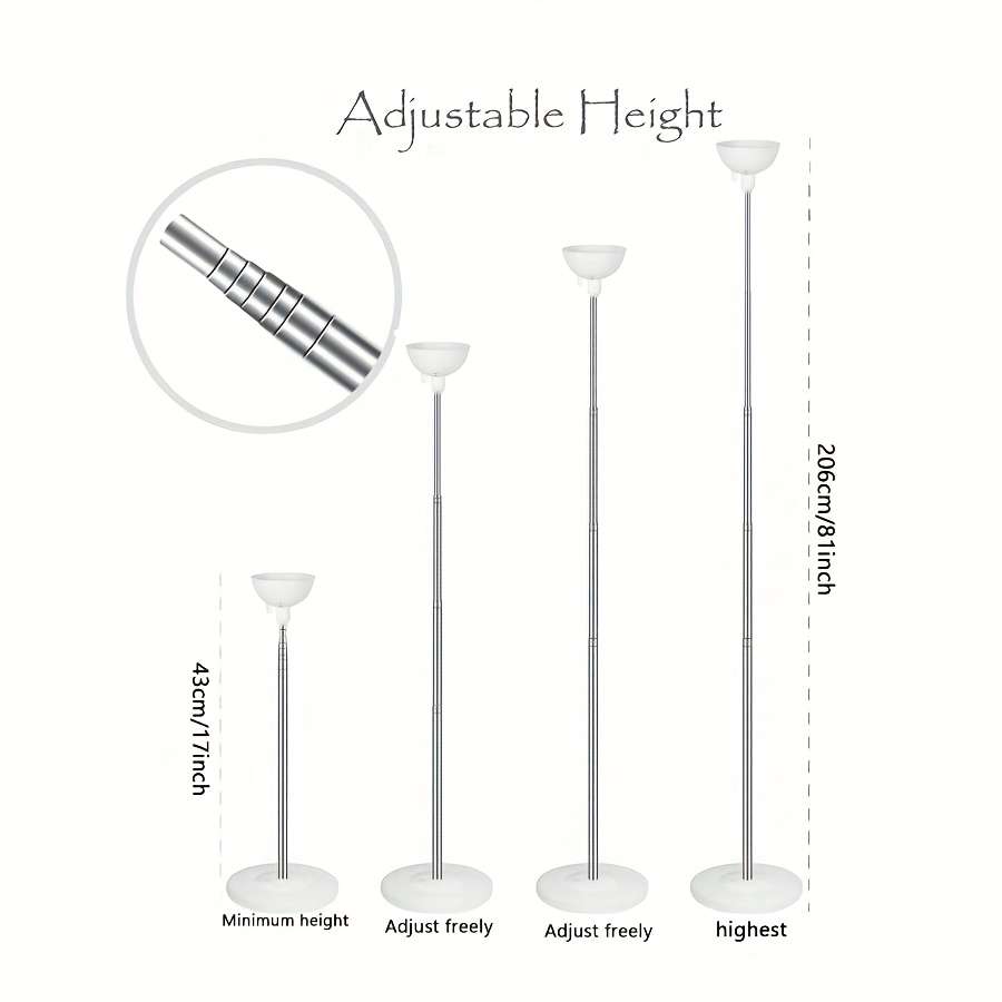 Classic Professional Versatile Balloon Column Stands Adjustable For Party Decoration