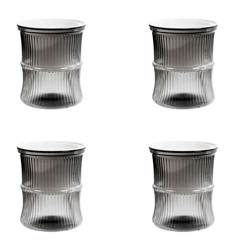 Flowerpot Color Green 4 Pieces