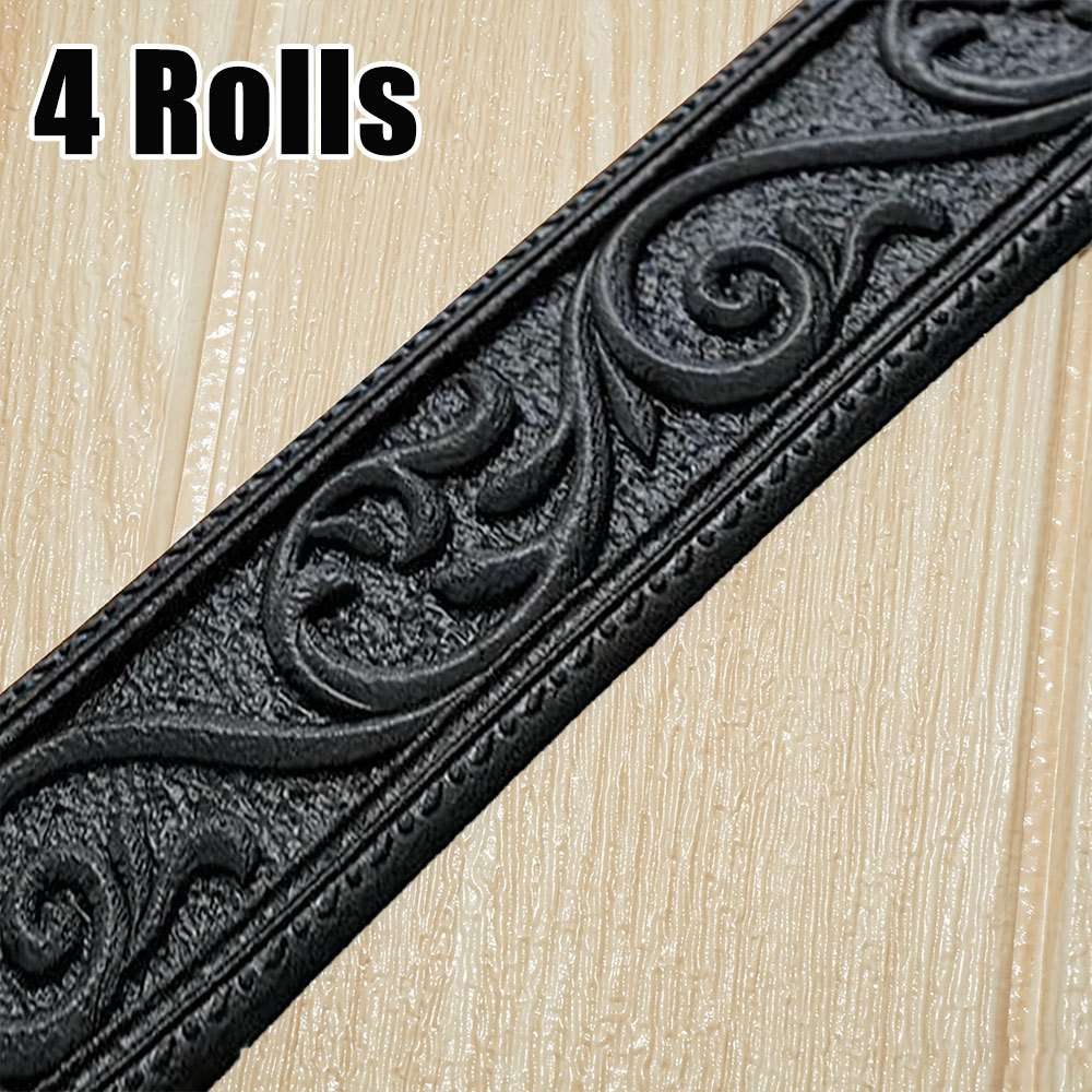 Skirting Board Black Storage 2Rolls