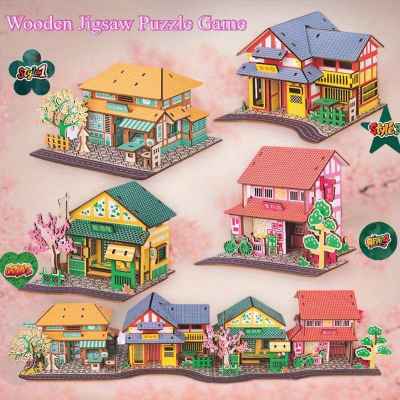 Building Toy Architectural Model Toy Set Color Th 04 Akita Snapper Yaki