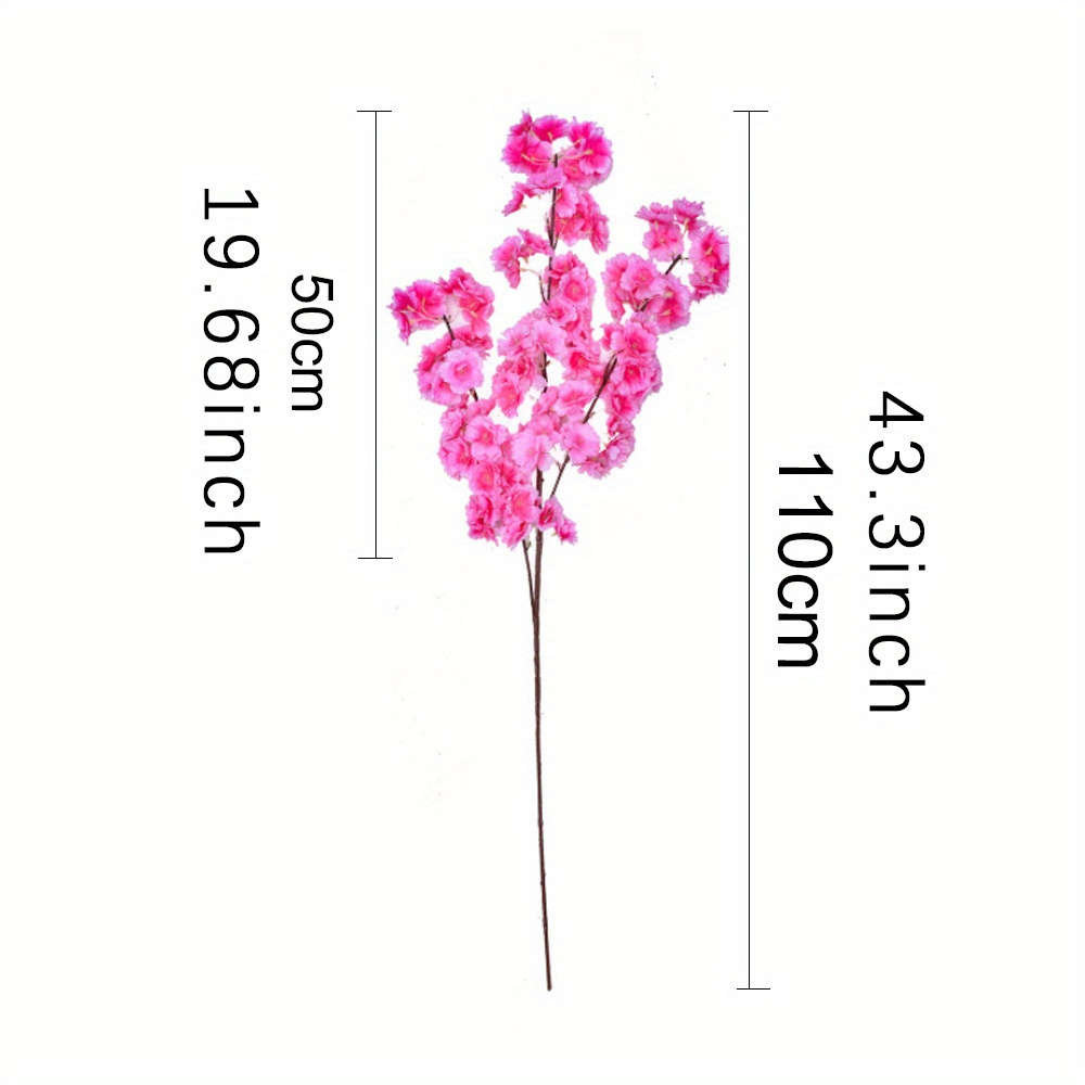 Simulated Flower Color White Quantity3Pcs