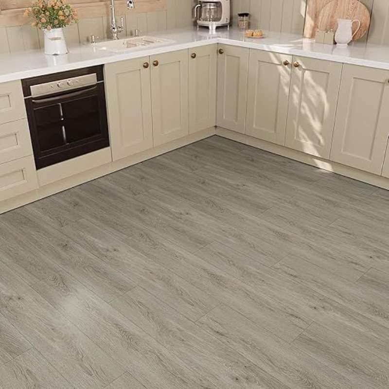 Self Adhesive Floor Stickers Maple Birch 40*500