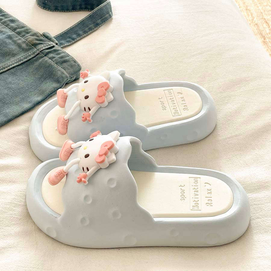 Sandals Color Black In White Size Uk 2.5 3