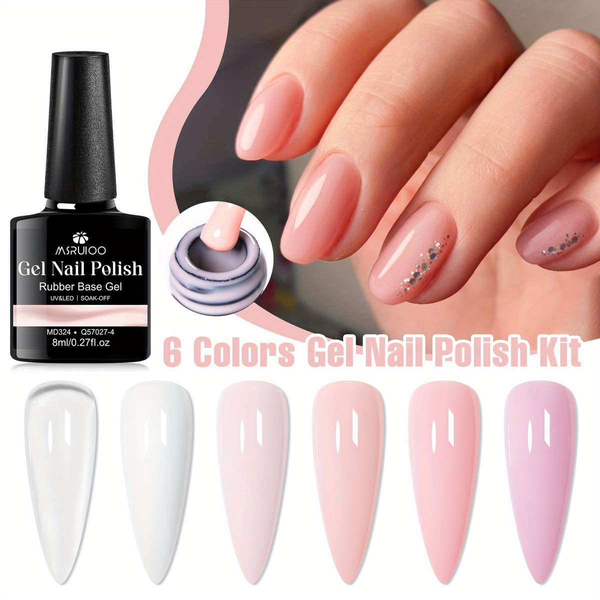 Nail Polish Color 6Pcs