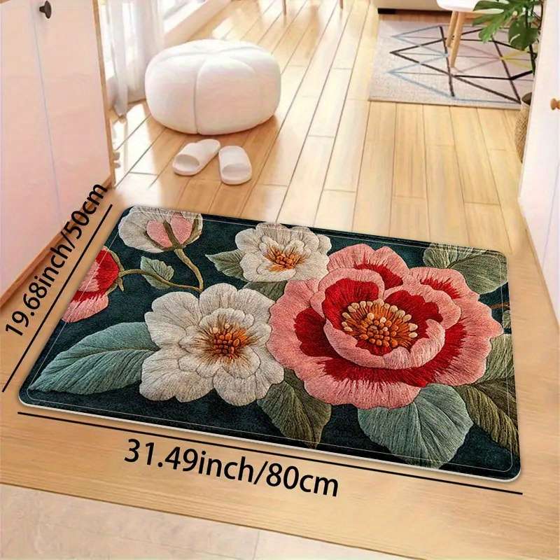 Floor Mats Size 15.7X 40X60Cm   Premium Material Quality