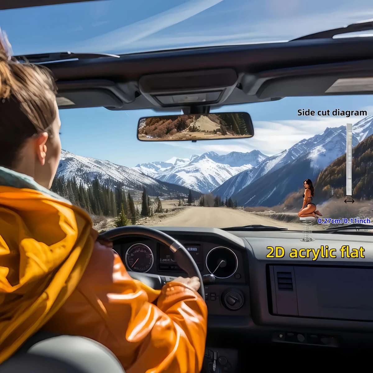 Car Interior Decor  3Pcs