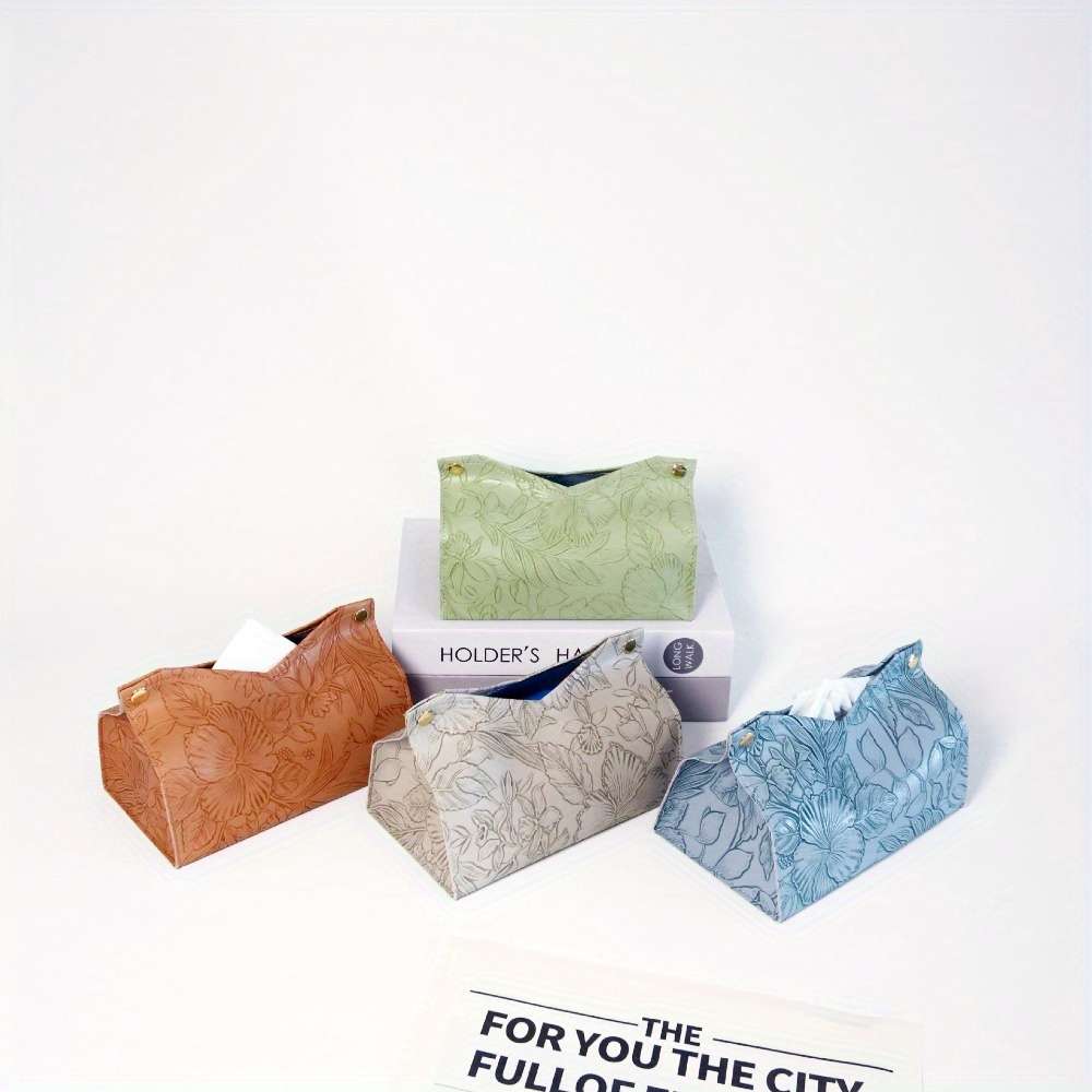 Car Tissue Box Color Brown 1