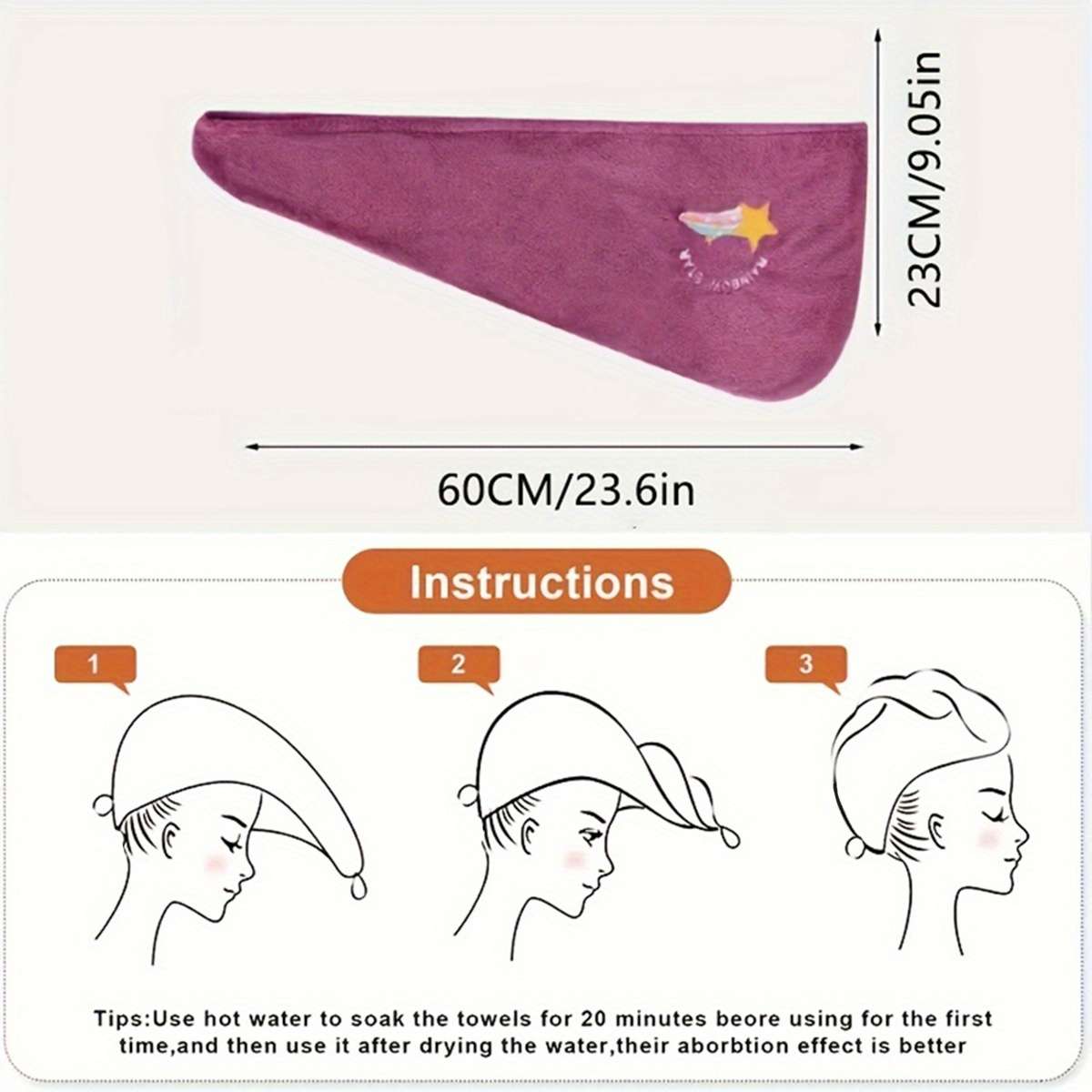 Hair Turban 5Pcs