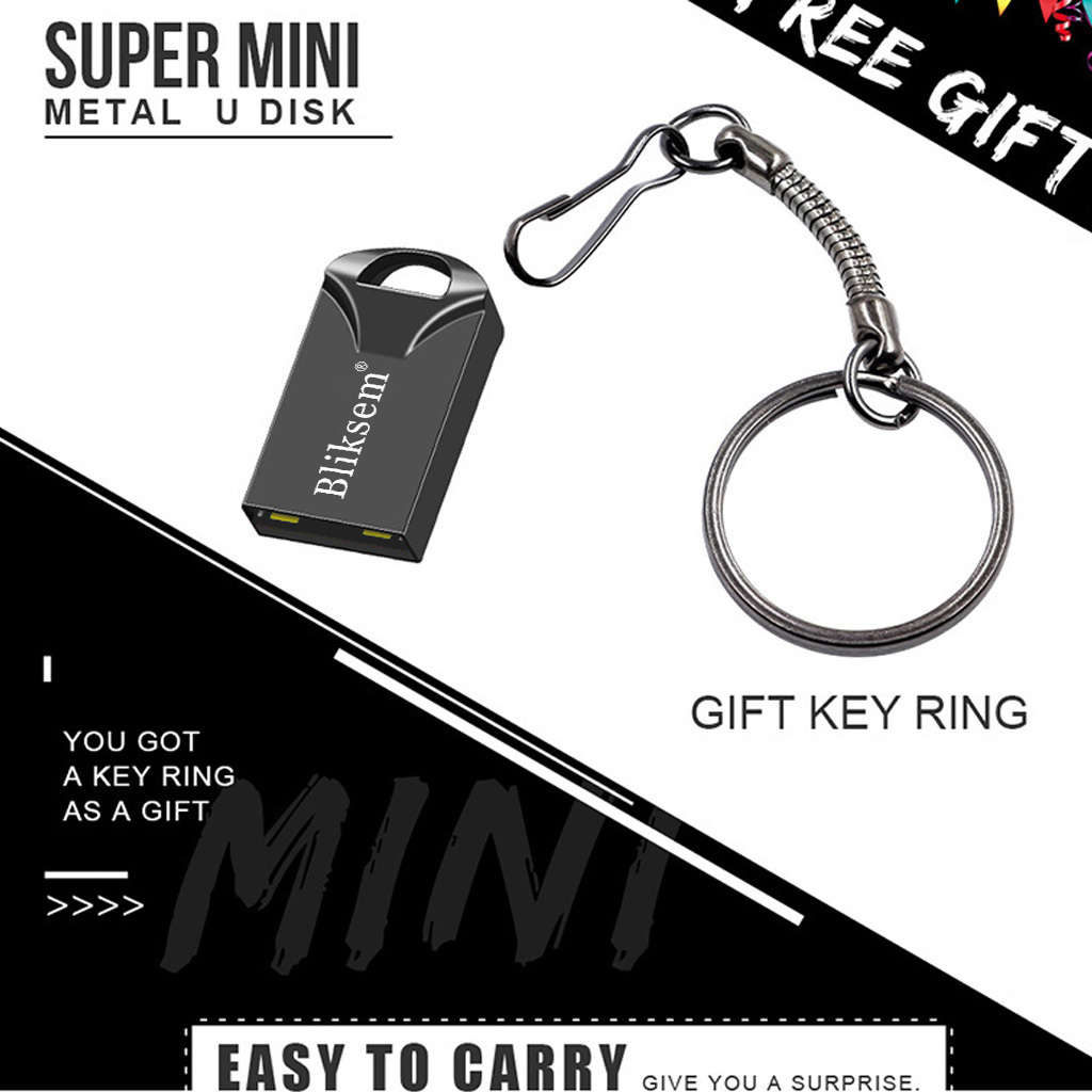 Usb Flash Drive Color Black Storage 2Gb