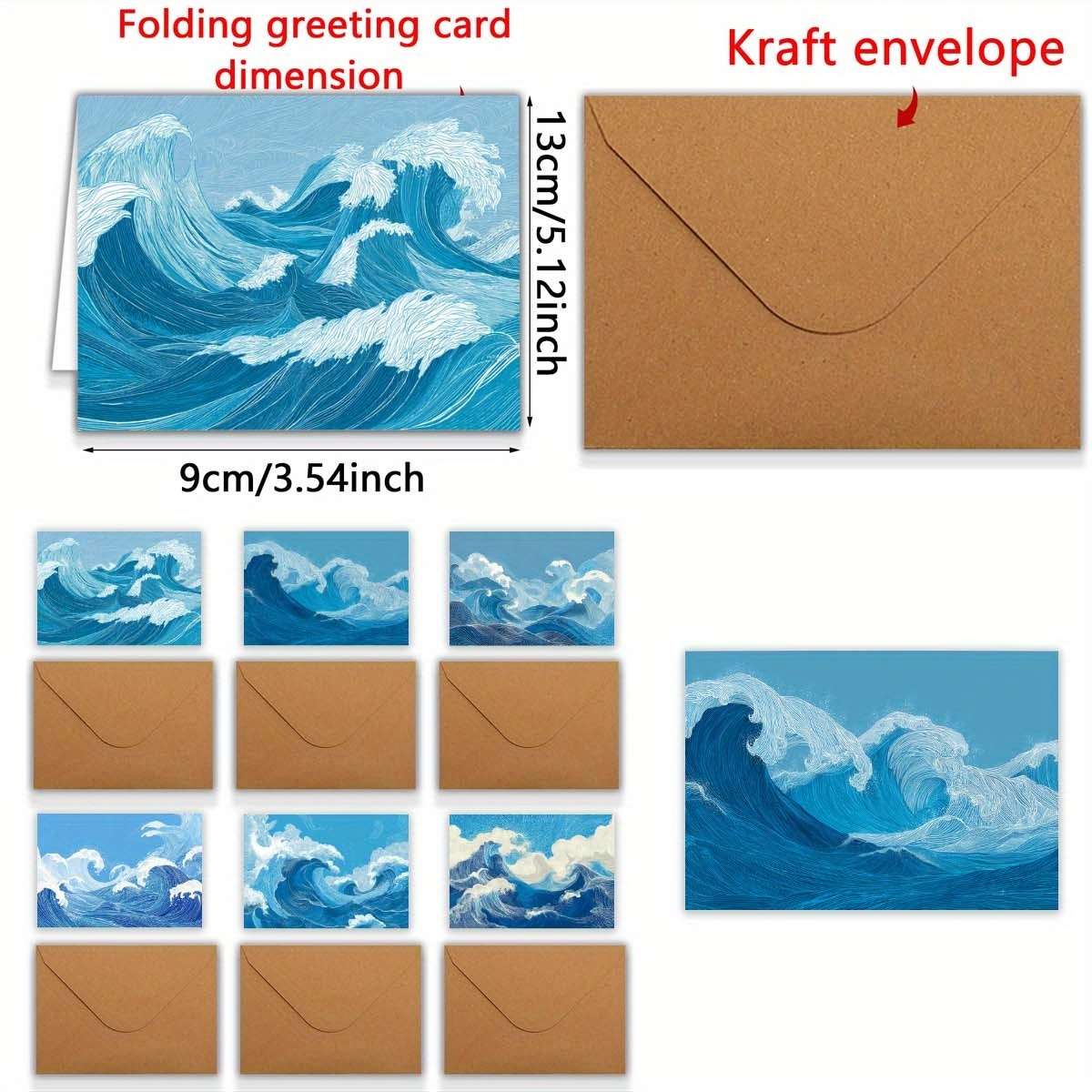 Greeting Cards Quantity 6Pcs