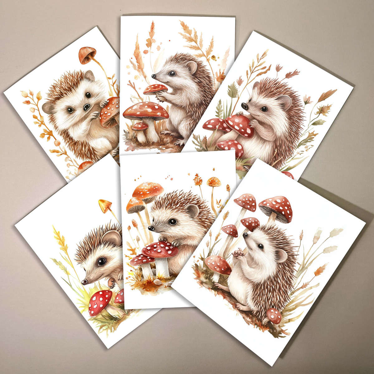 Greeting Cards Quantity 6Pcs