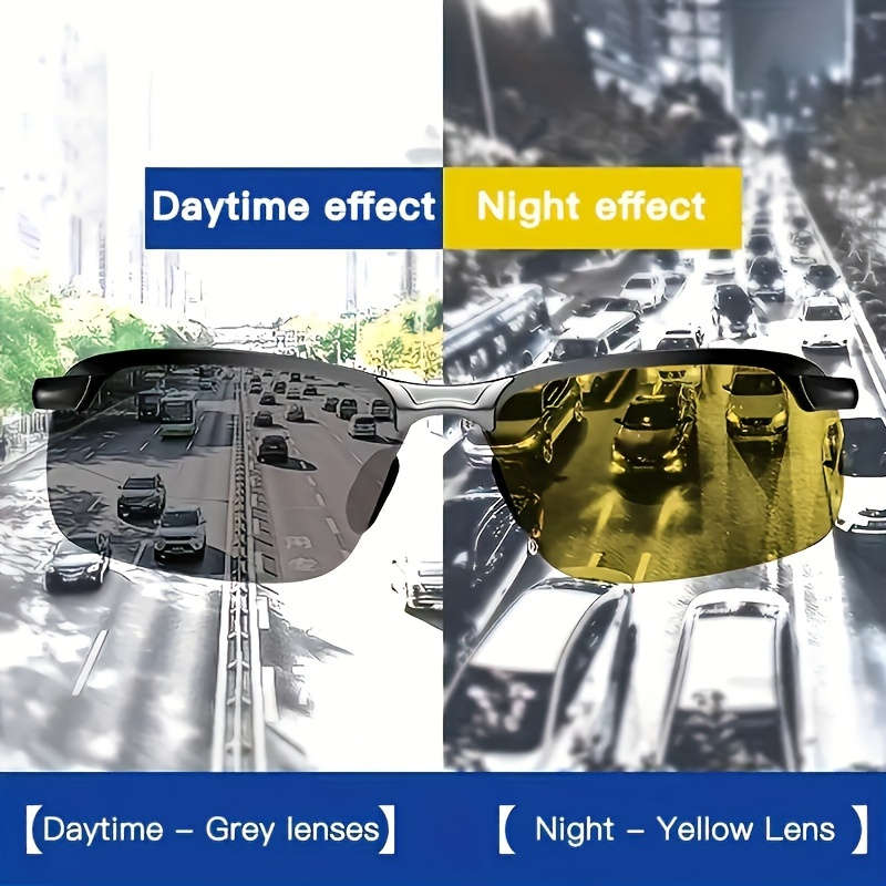 Cycling Glasses Color 2 Pack  Yellow  Black 2Pcs
