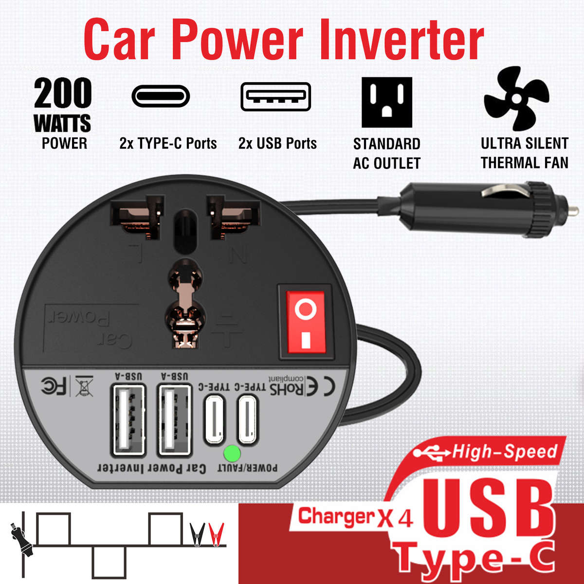 Inverter Model General 200W