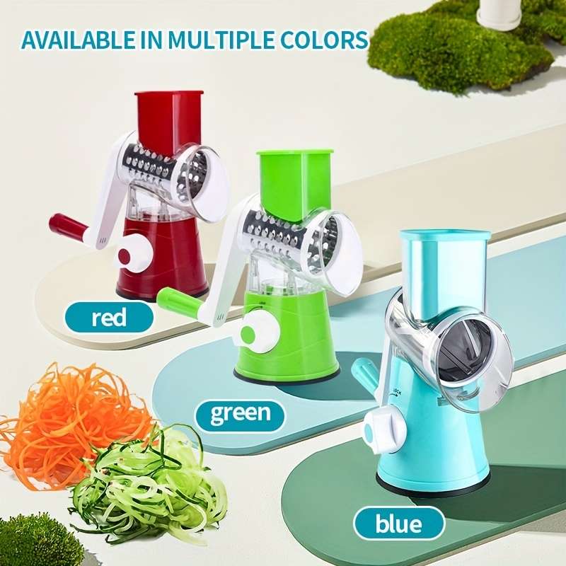 Peelercolor 3 In 1 Vegetable Cutter-Red