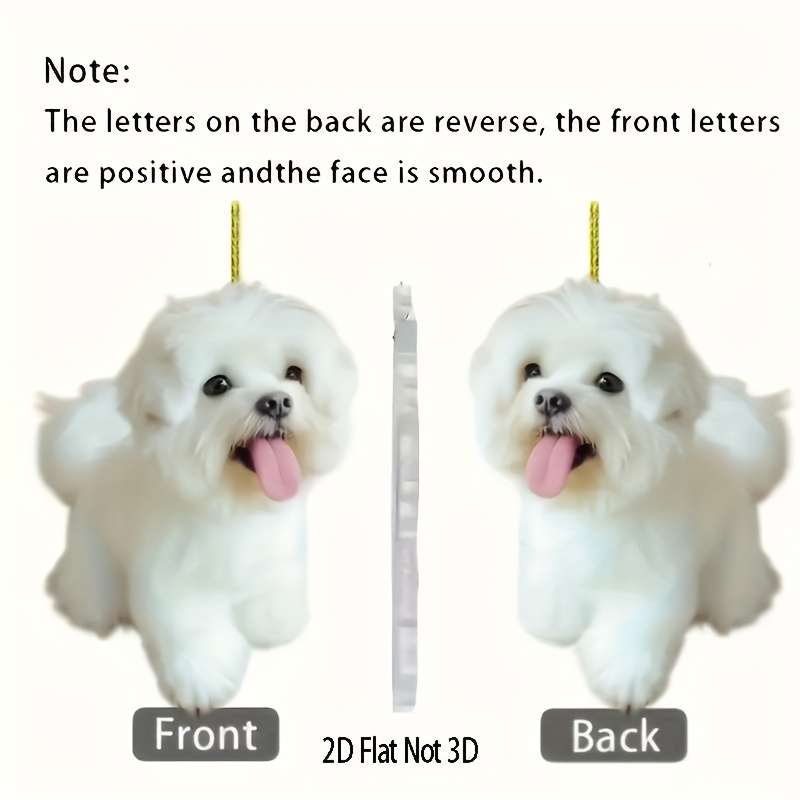 Keychain Ornament Style Dog