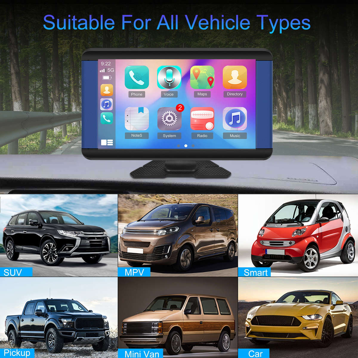 Car Audio  Entertainment System Items Carplay Screen