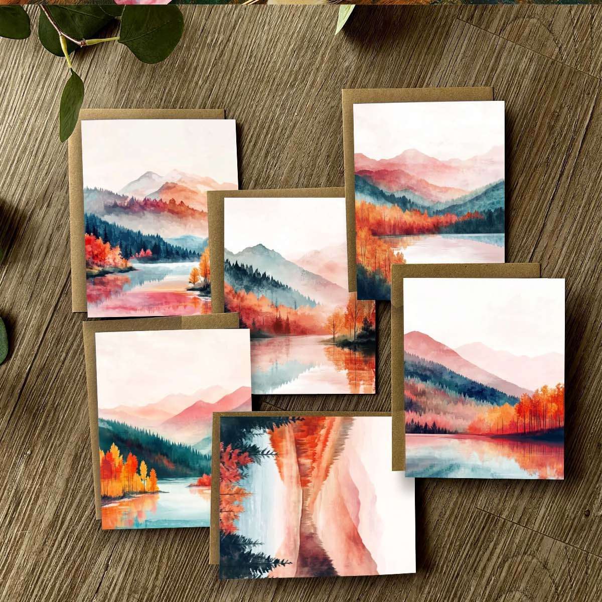 Greeting Cards Quantity 6Pcs