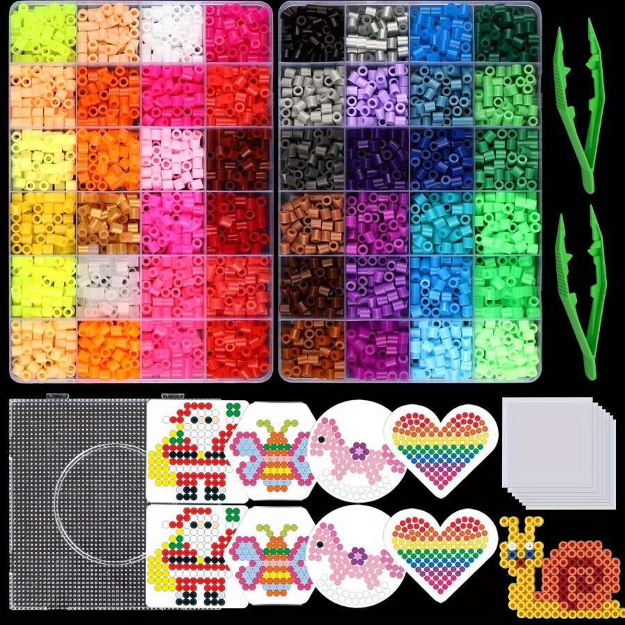 Perler Bead Set 4800Pcs Fuse Beads
