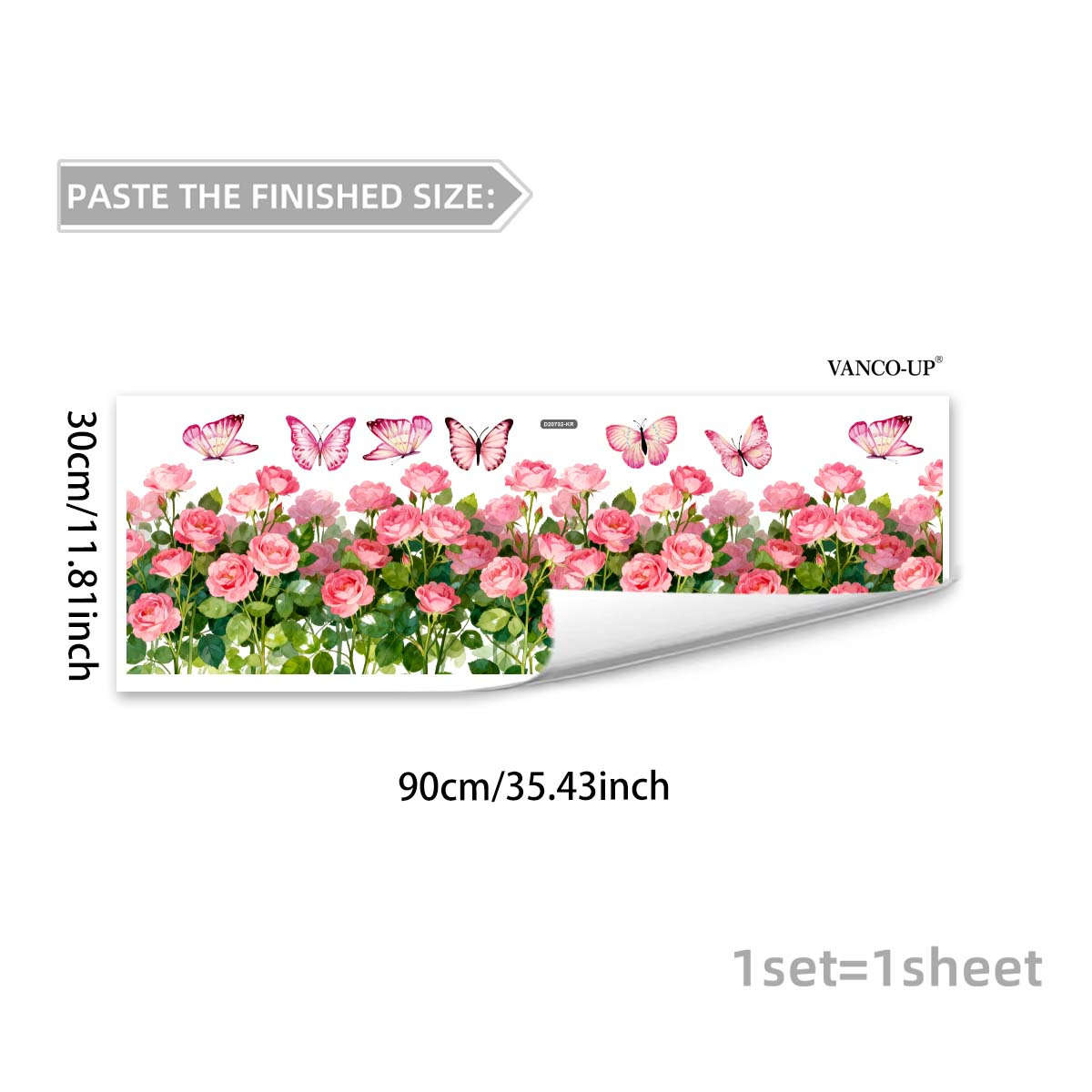 Window Stickers Size 30*90Cm