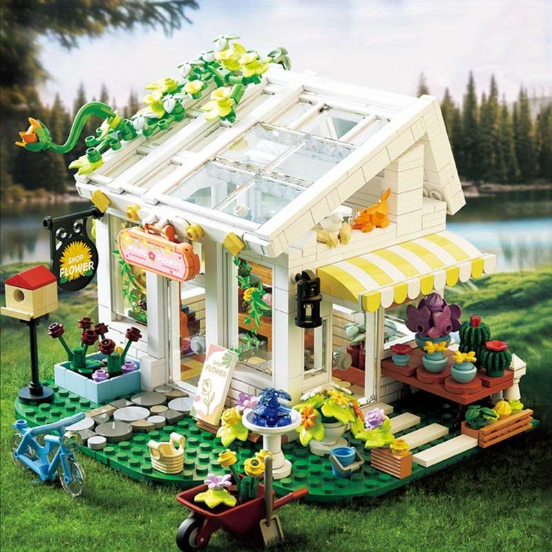3D Building Model Puzzle Set Items Mw1