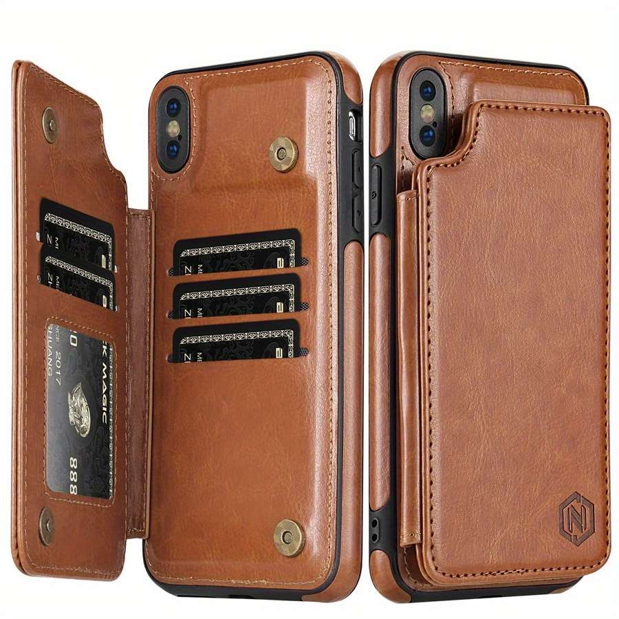 Phone Case Brown Compatible Model Iphone Xs Max
