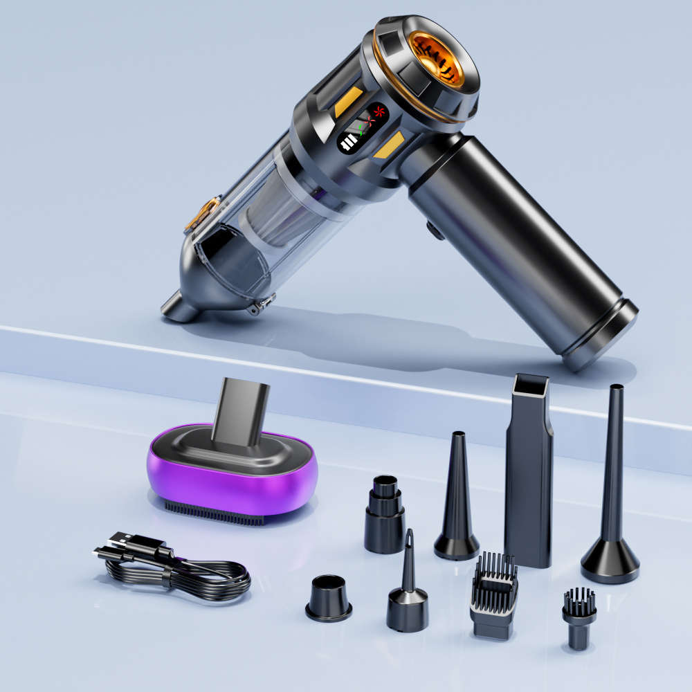 Vacuum Cleaner Color Black Brush