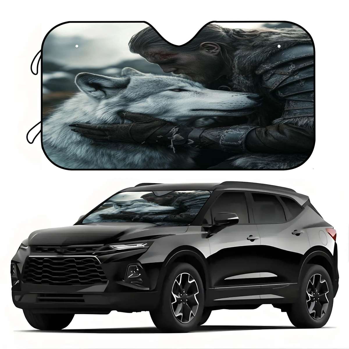 Car Sun Shades Color Black Size S