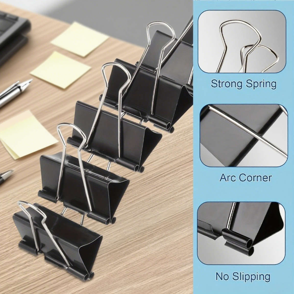 Clip Black Quantity 12 Pieces5.1 Mm