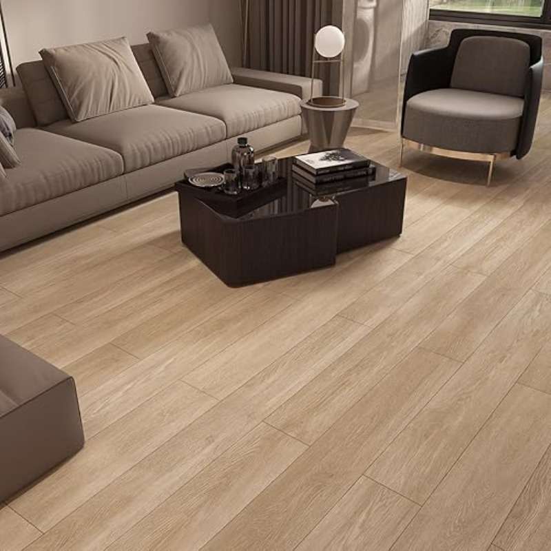 Self Adhesive Floor Stickers Maple Birch 30*500
