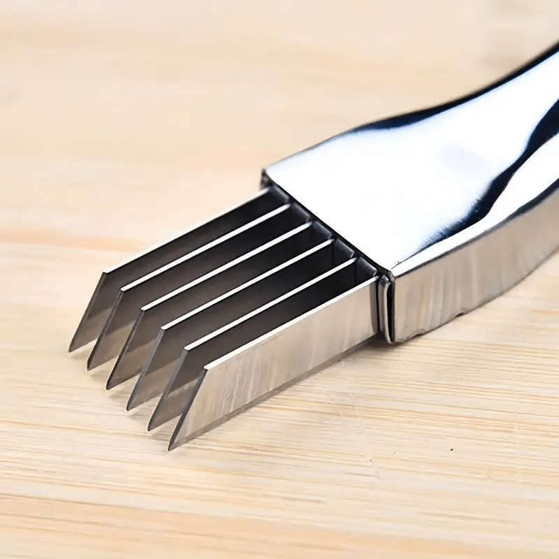 Stainless Steel Multi Functional Vegetable Slicer Chopper With Ergonomic Handle