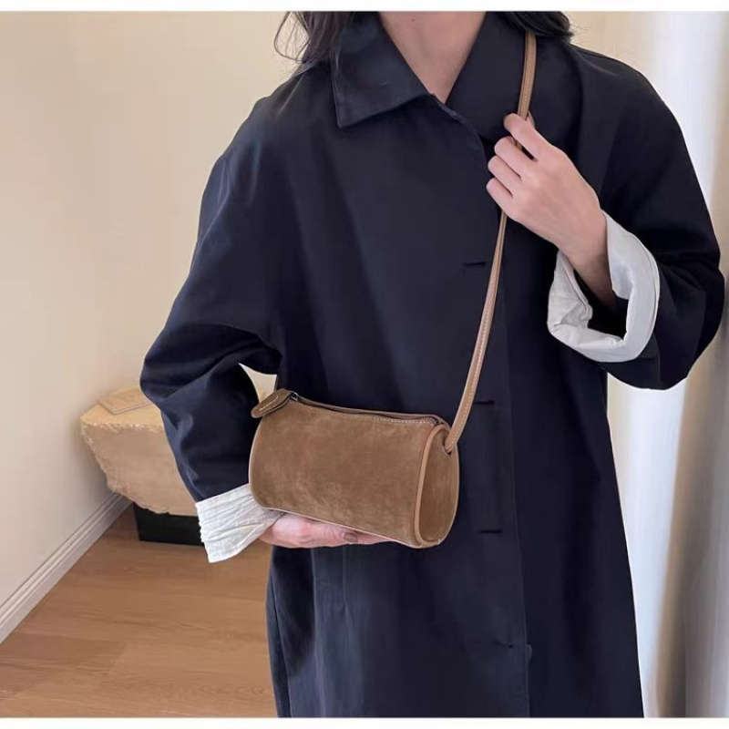 Women S Handbags Matte Brown